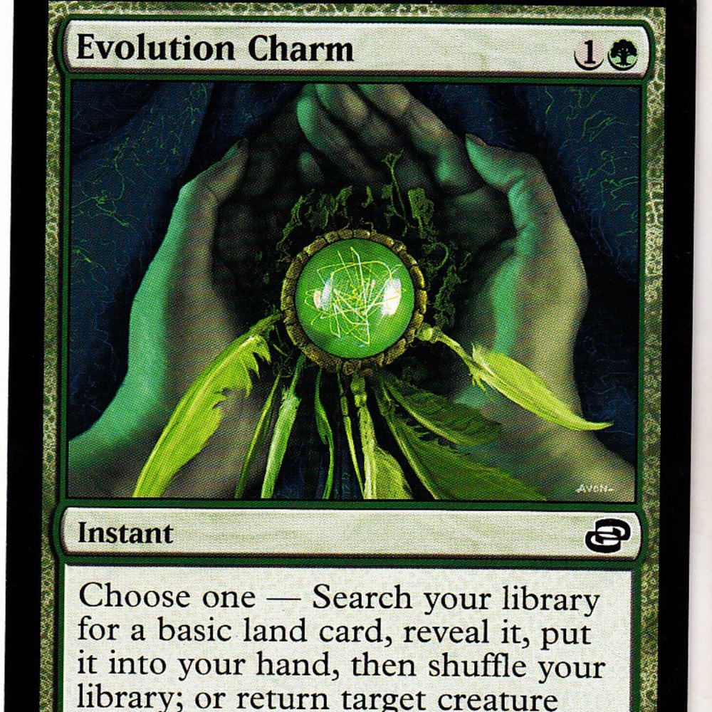 Evolution Charm - Green - Instant - Magic the Gathering Trading Card